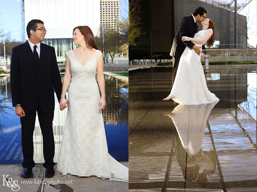 Chris and Chelsea's Downtown Dallas Wedding Session Chris and Chelsea's Downtown Dallas Wedding Session